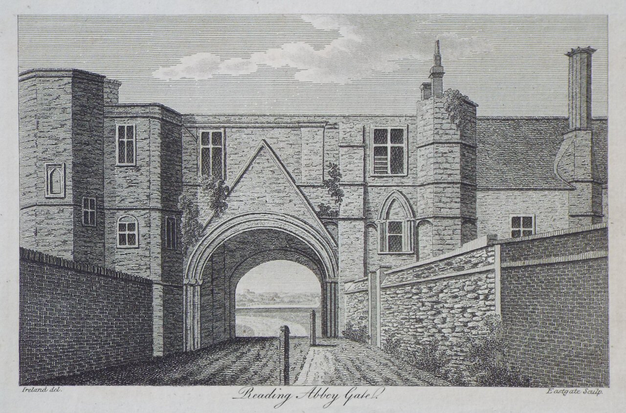Print - Reading Abbey Gate.